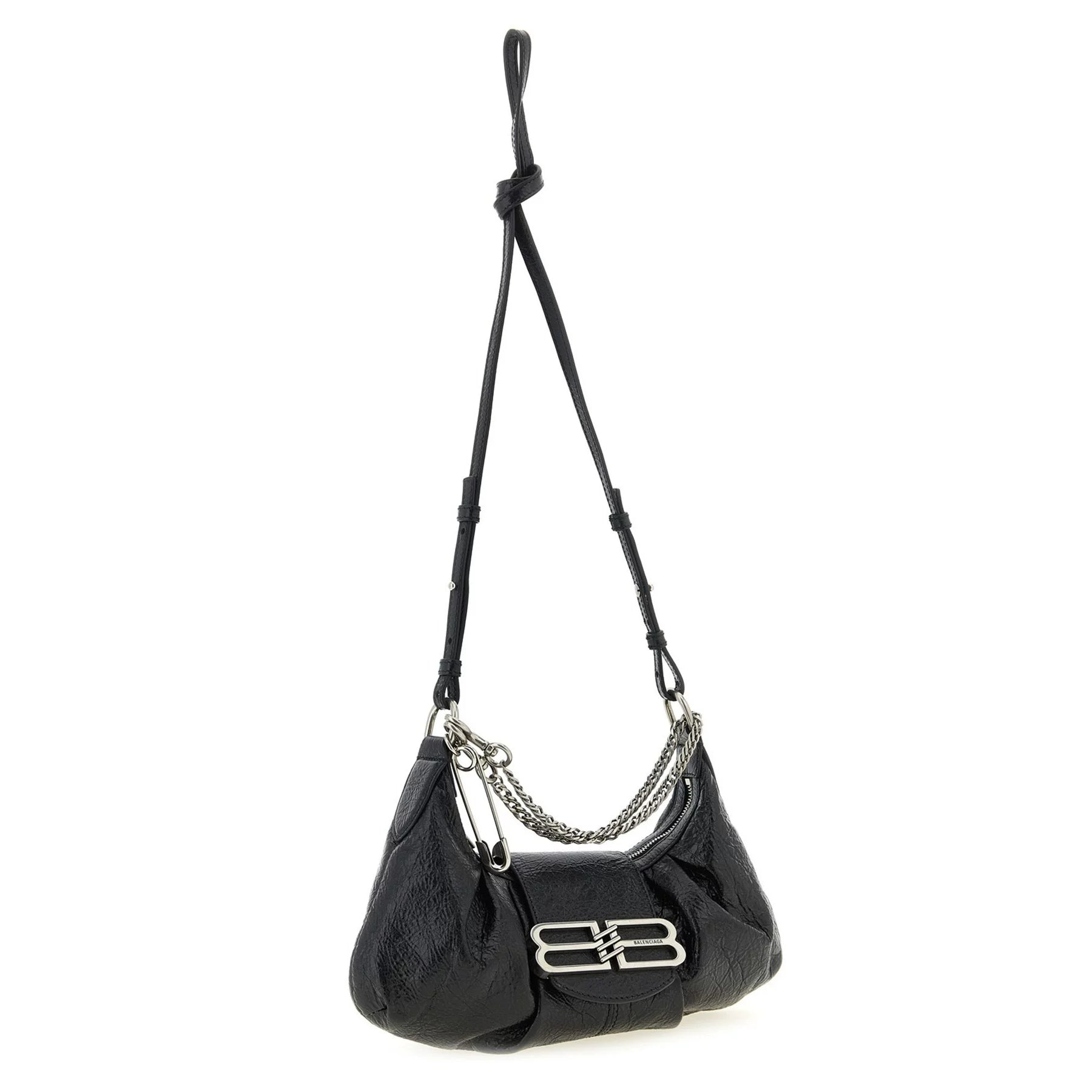 Balenciaga Women's Pamela Small Shoulder Bag in Black