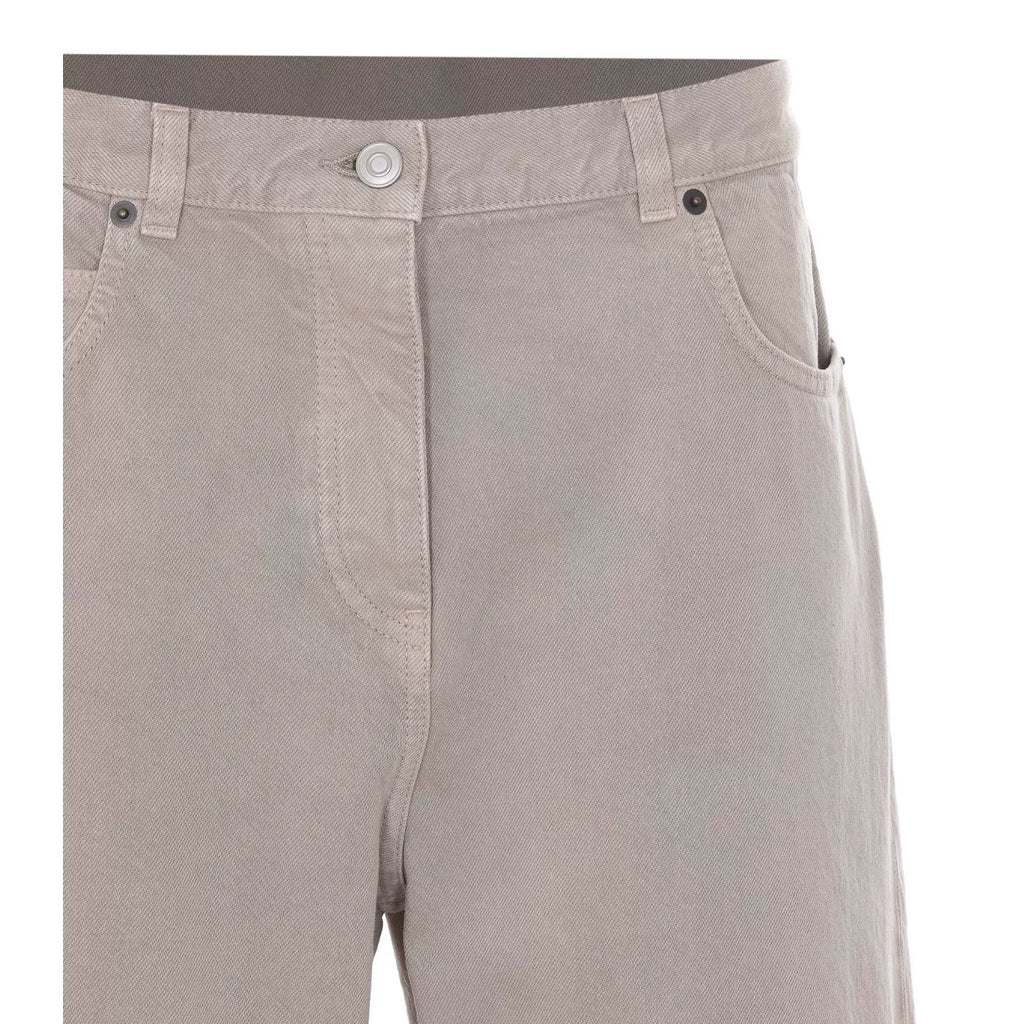 The Row Women's Finbar Jeans in Grey