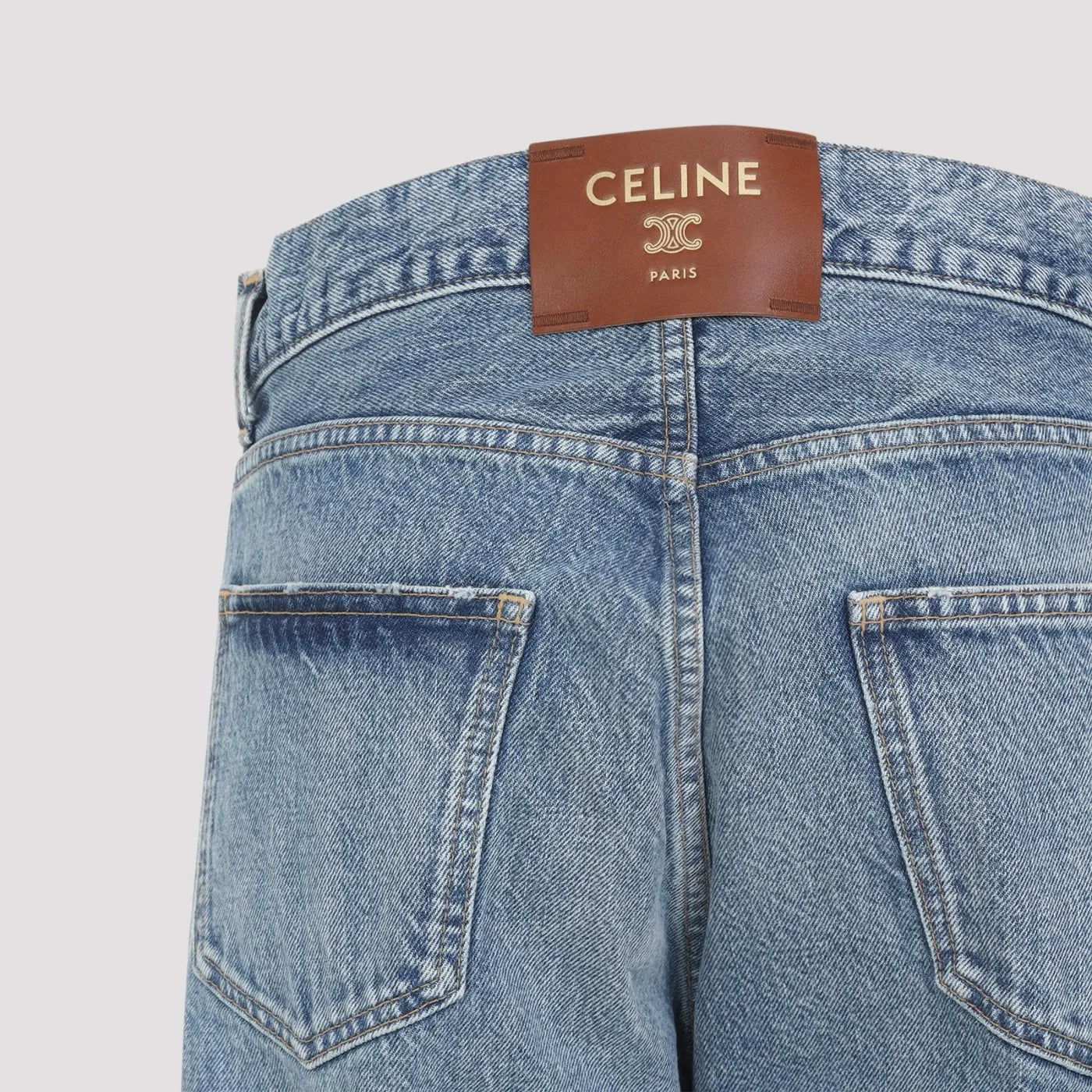 Celine Women's Boyfriend 001 Jeans in Blue