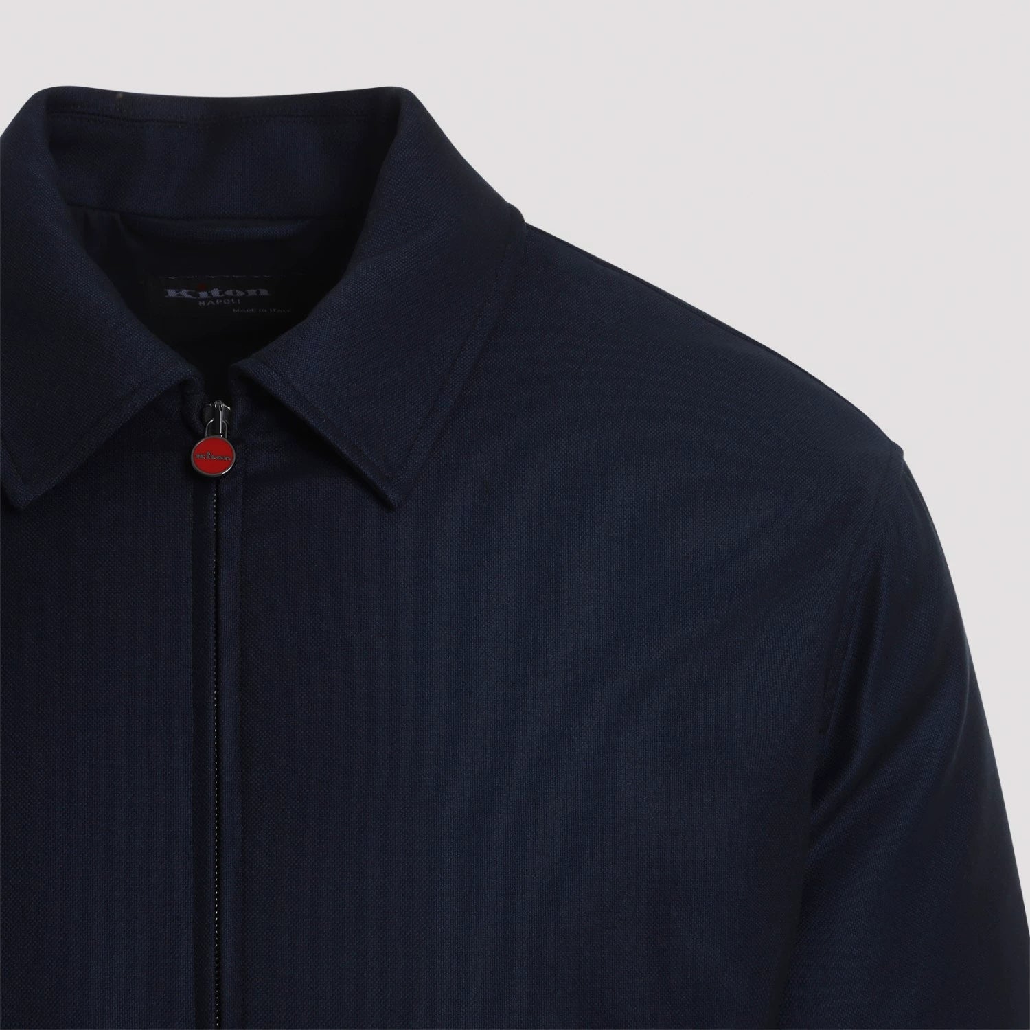 Kiton Men's Jacket in Blue