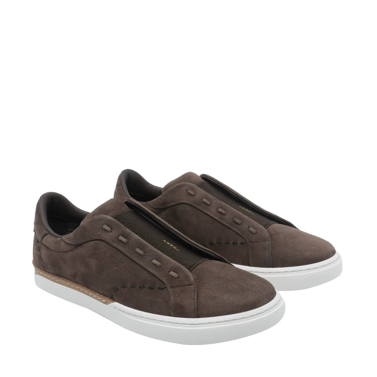 Fendi Men's City Sneakers in Brown