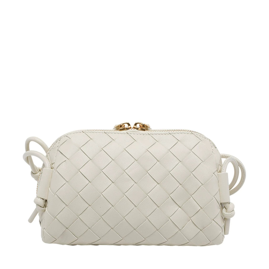Bottega Veneta Women's Concert Mini Shoulder Bag in White