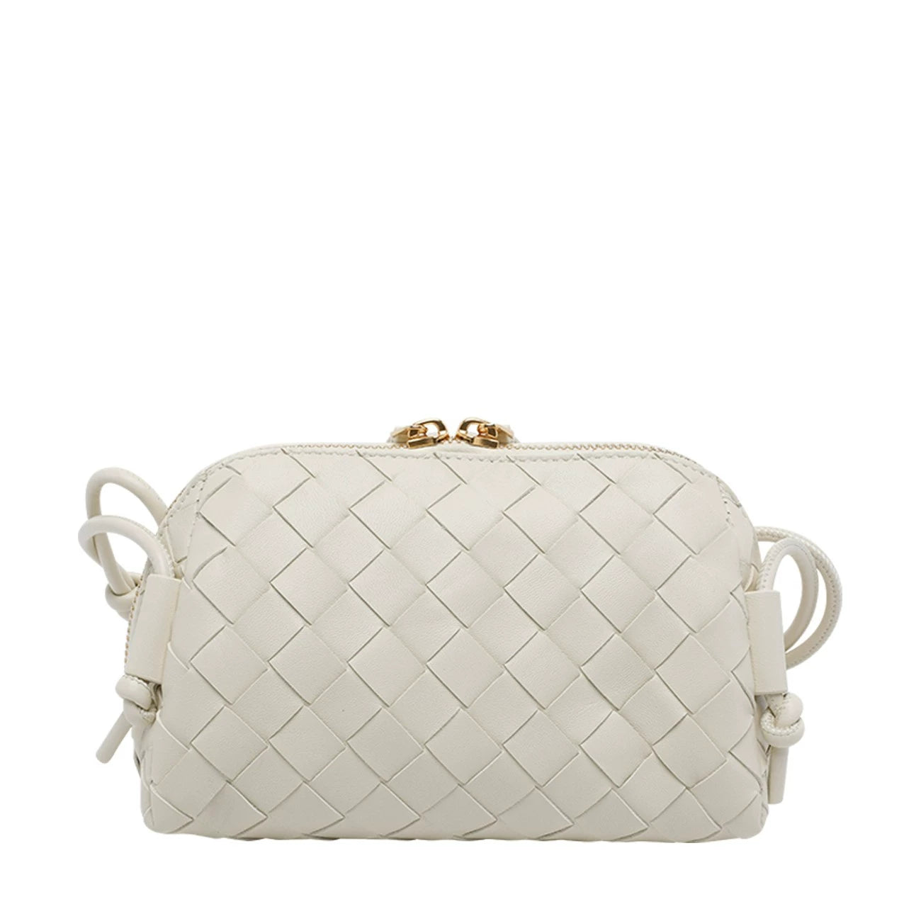 Bottega Veneta Women's Concert Mini Shoulder Bag in White