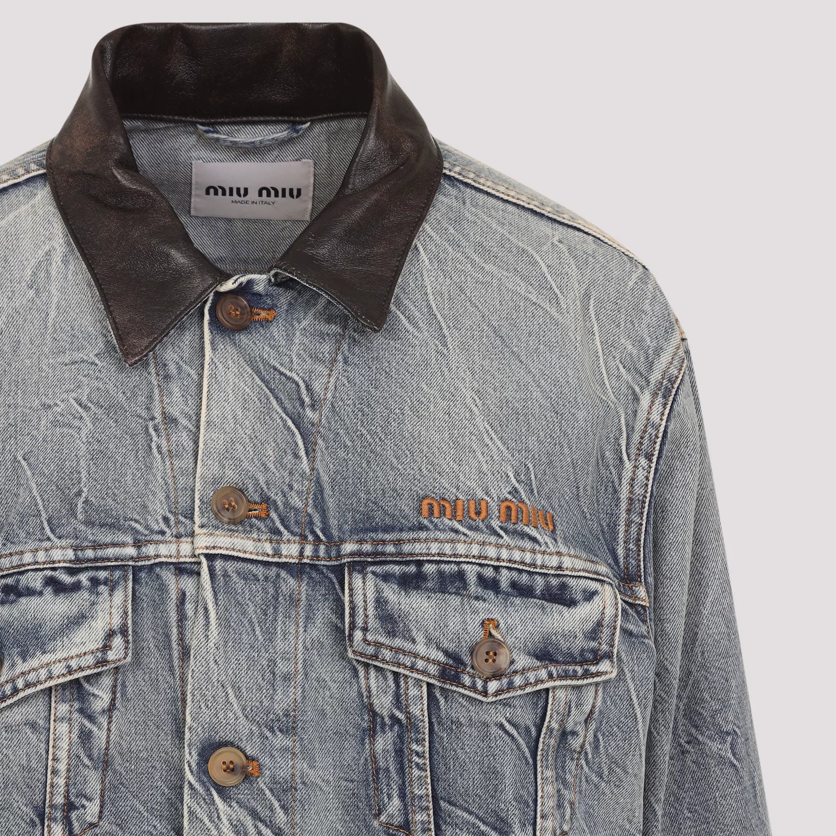 Miu Miu Women's Jacket in Blue