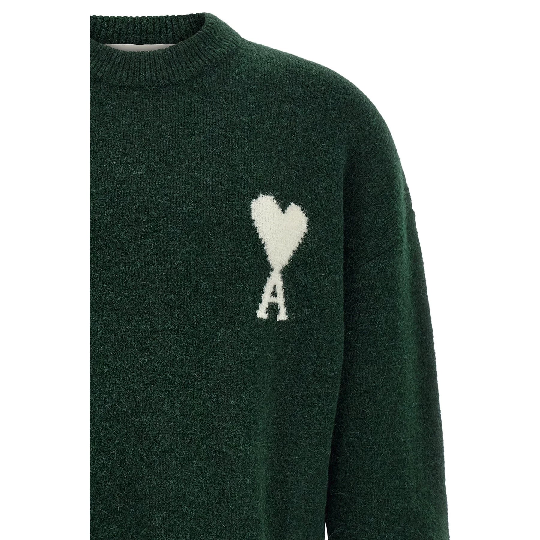 Ami Alexandre Mattiussi Ami Paris Adc Sweater in Green