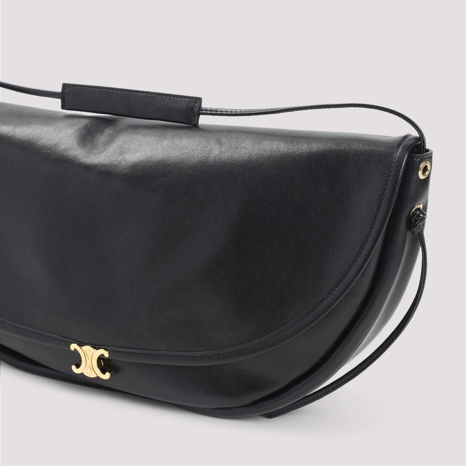 Celine Women's Halfmoon Large Bag in Brown