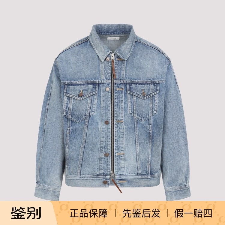 Celine Men's Jacket in Blue