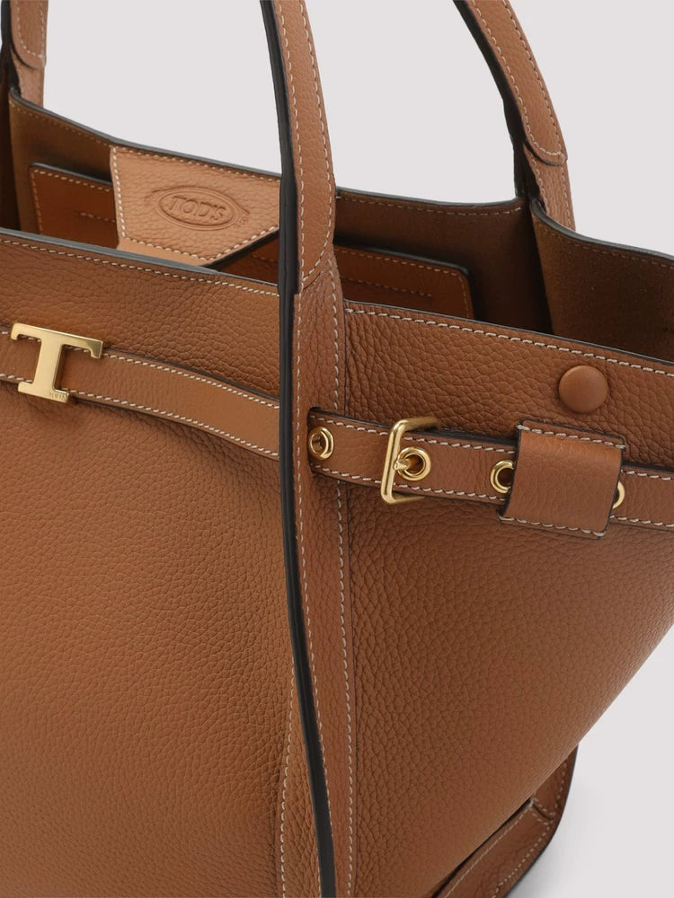 Tod’s Women's Tod's Tim Shoulder Bag in Brown
