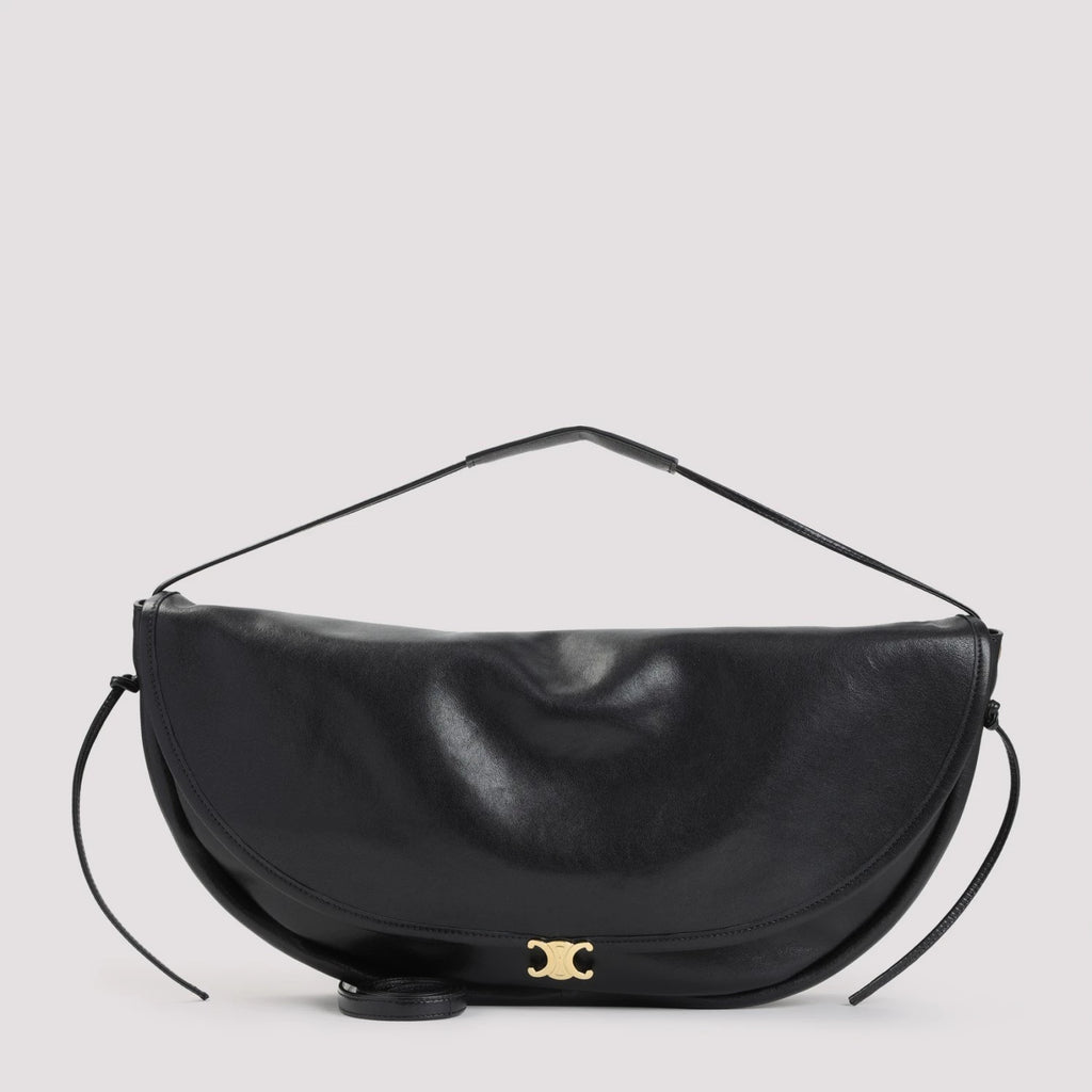 Celine Women's Halfmoon Large Bag in Brown