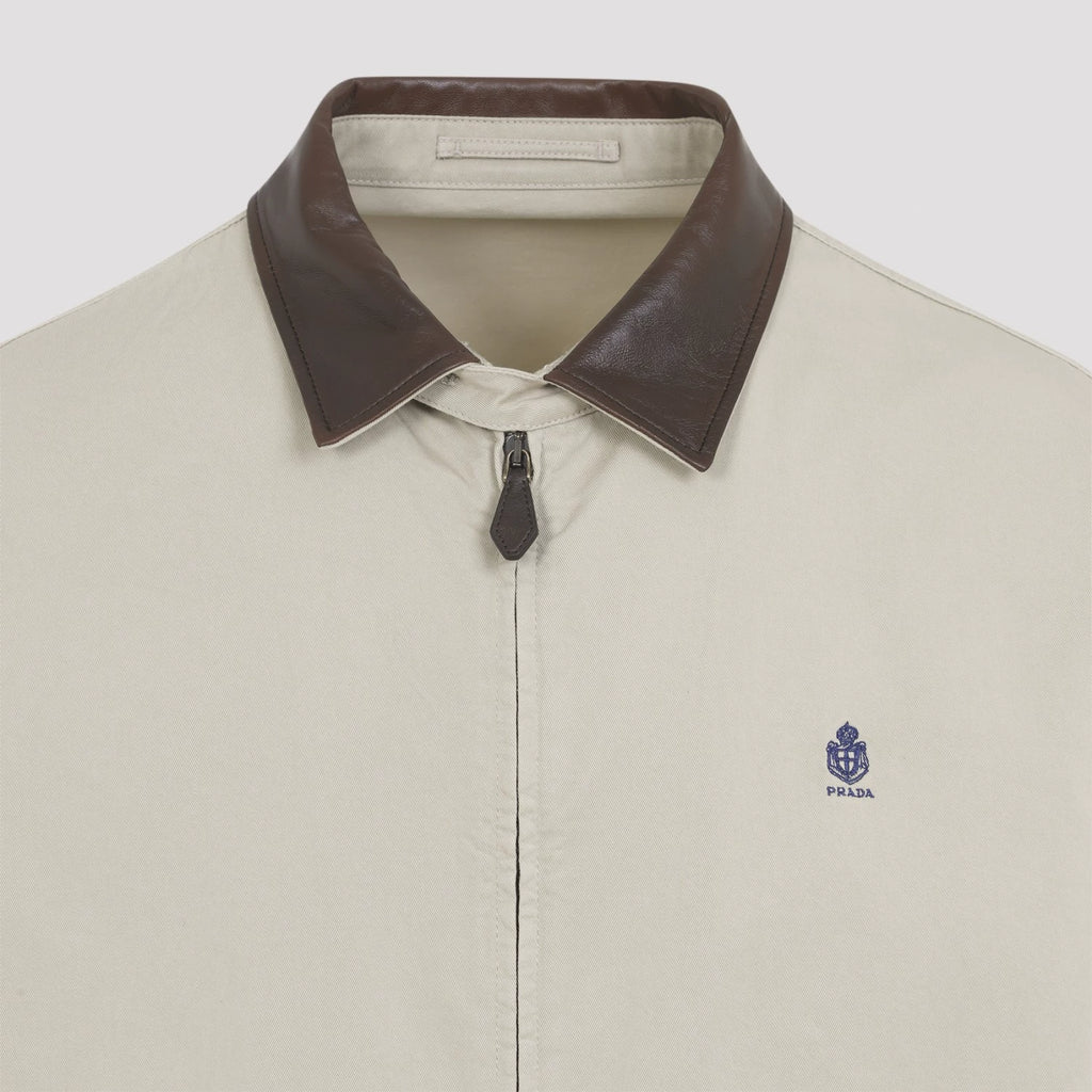 Prada Men's Jacket in Beige