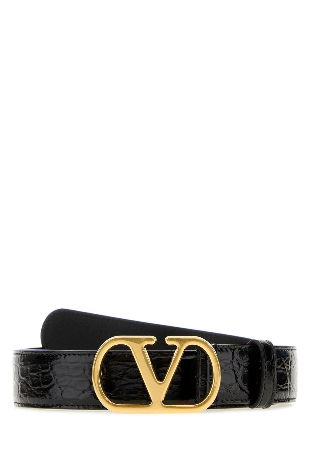 Bottega Veneta Men's Valentinio Cm Belt in Black