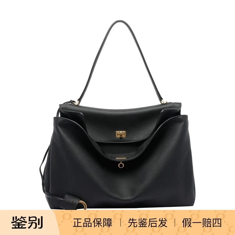 Balenciaga Women's Rodeo Large Shoulder Bag in Black
