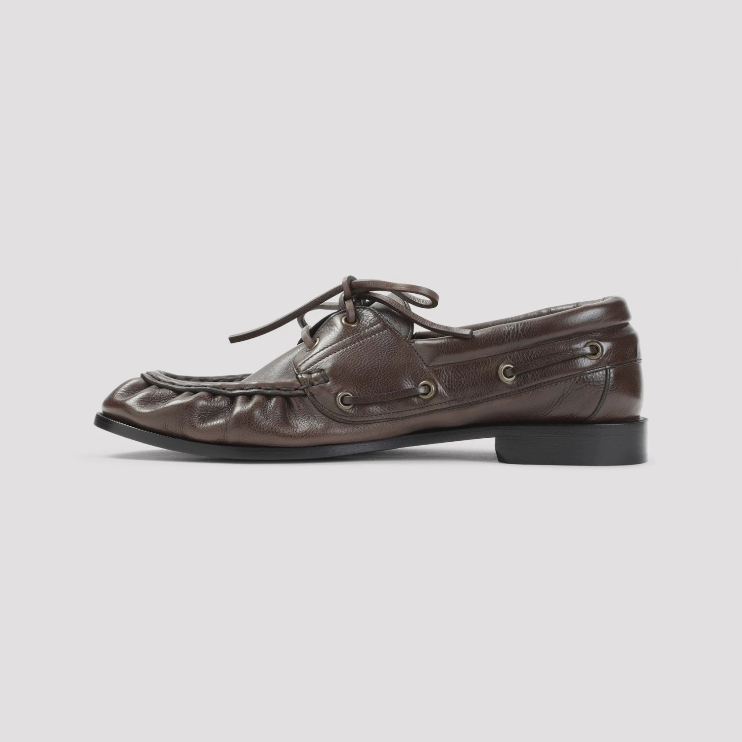Saint Laurent Men's Le Loafers YSL Loafers in Dark Brown