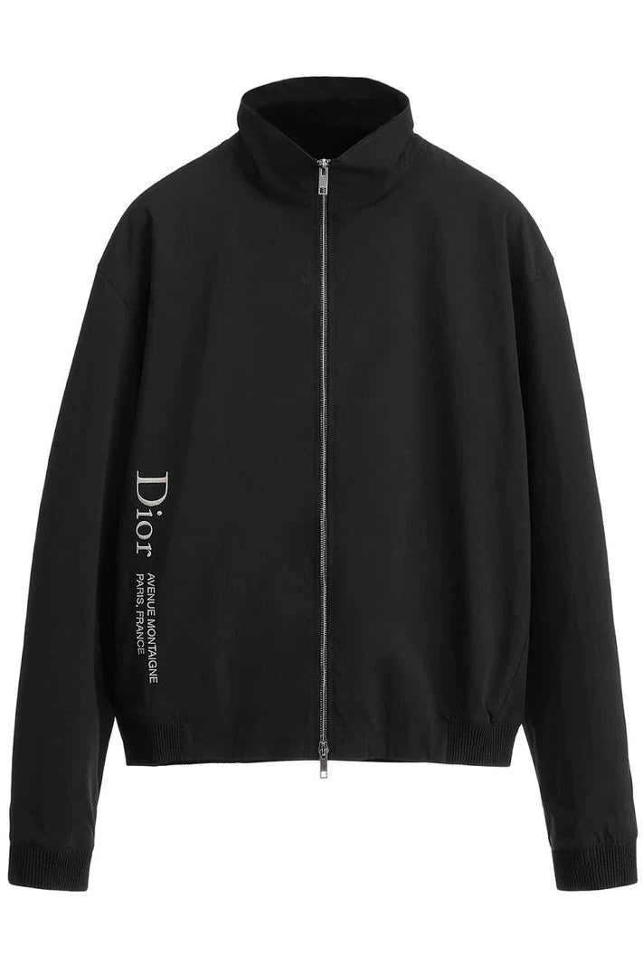 Dior Men's Logo Jacket in Black