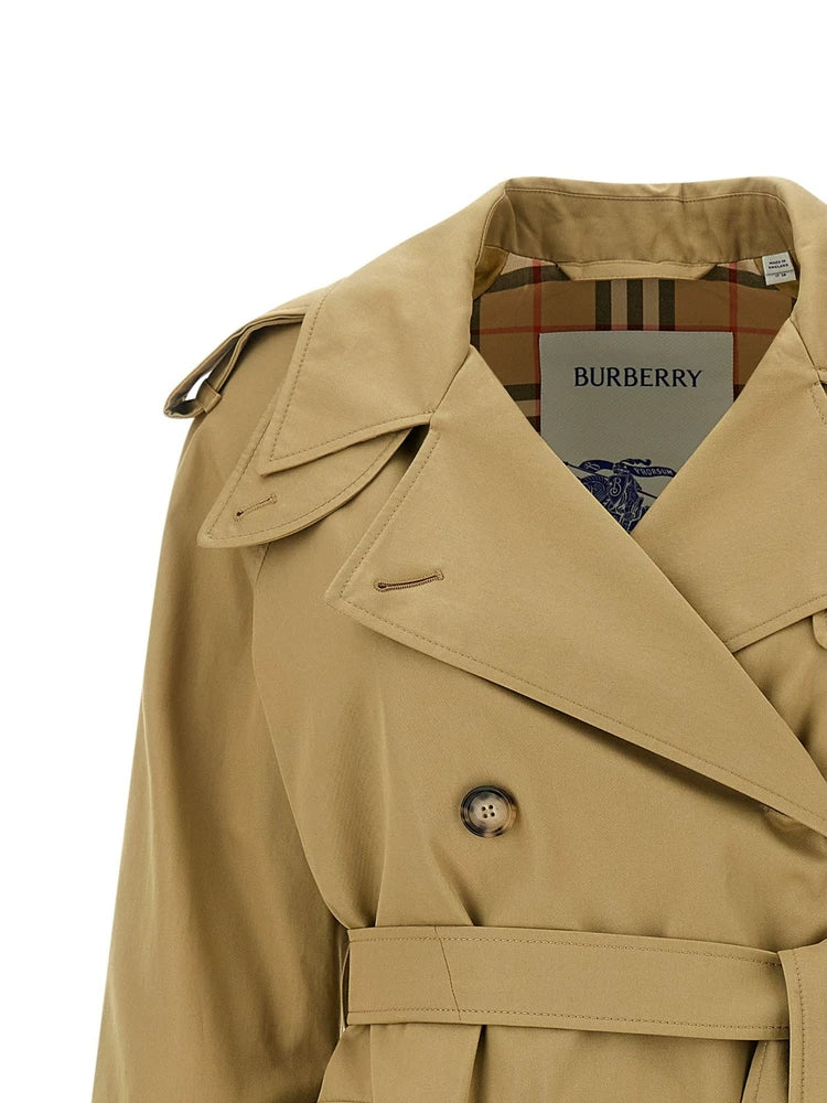 Burberry Women's Castleford Trench Coat in Beige