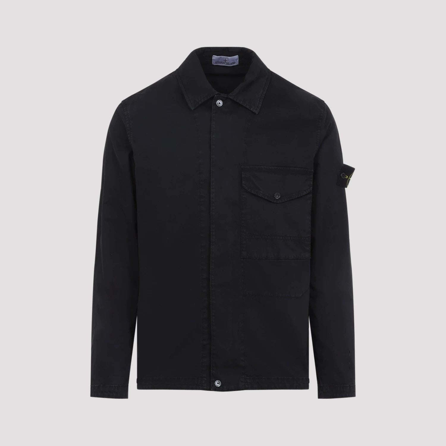 Stone Island Men's Jacket in Black