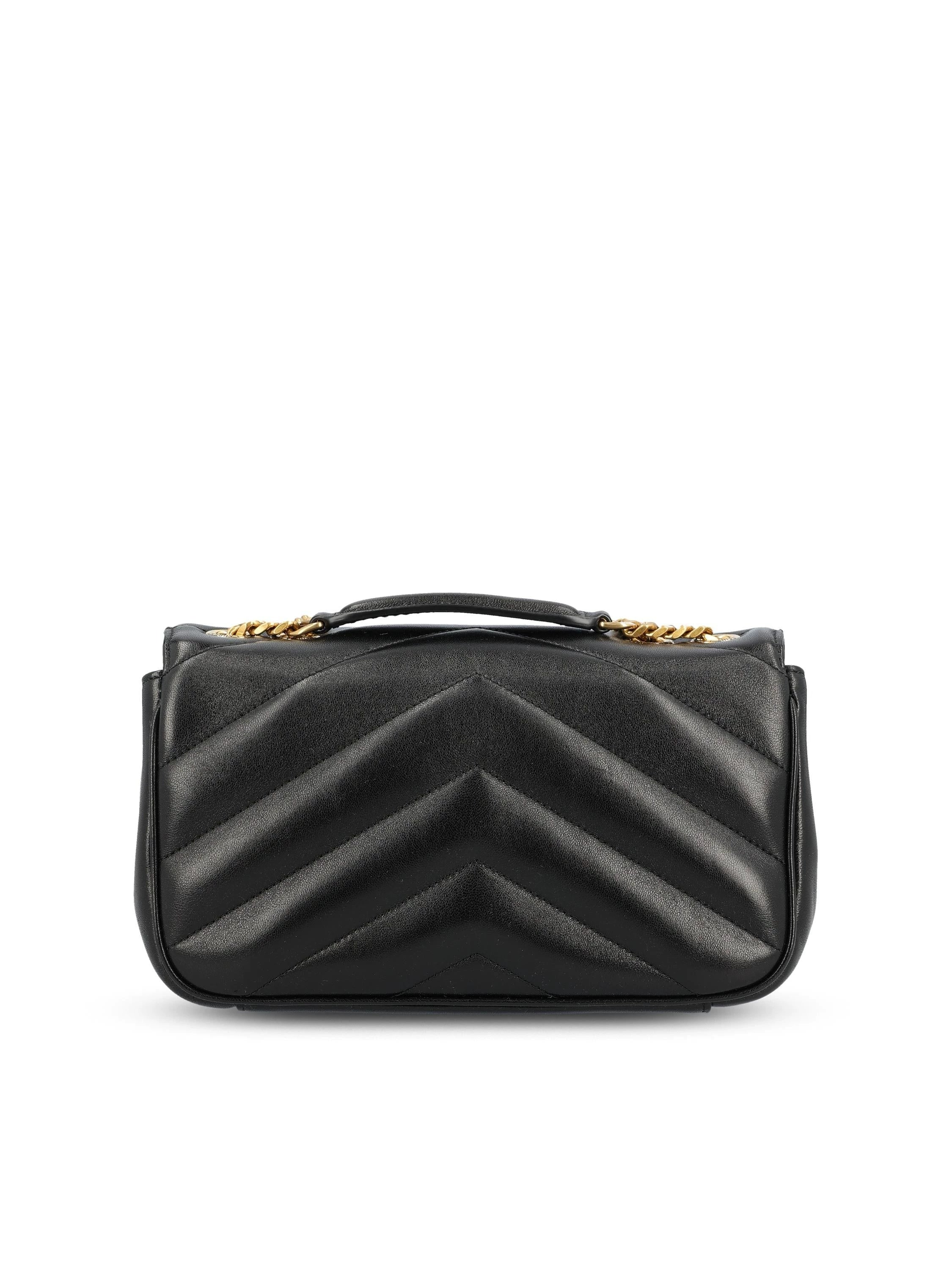 Saint Laurent YSL Loulou Small Bag in Black