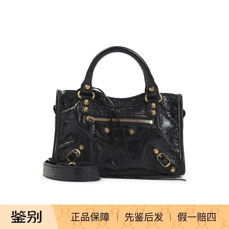 Balenciaga Women's Le City Mini Bag in Black