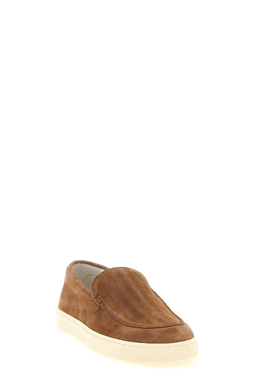 Brunello Cucinelli Men's Loafers in Brown