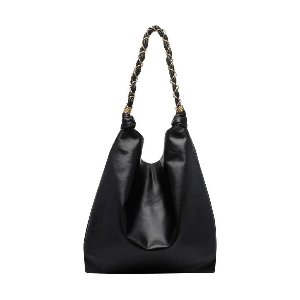 Saint Laurent Women's Large Amalia Shoulder Bag in Black