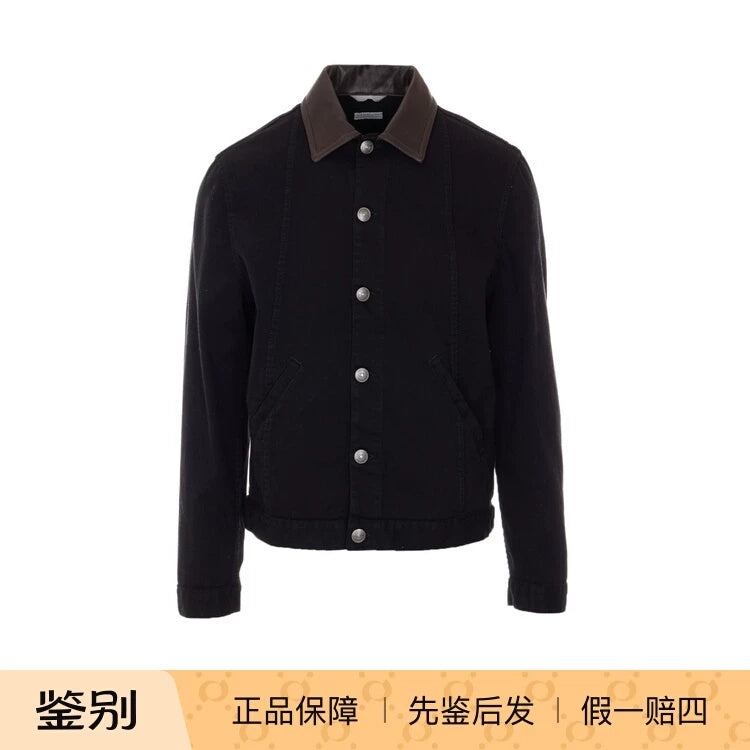 Brunello Cucinelli Men's Jacket in Black