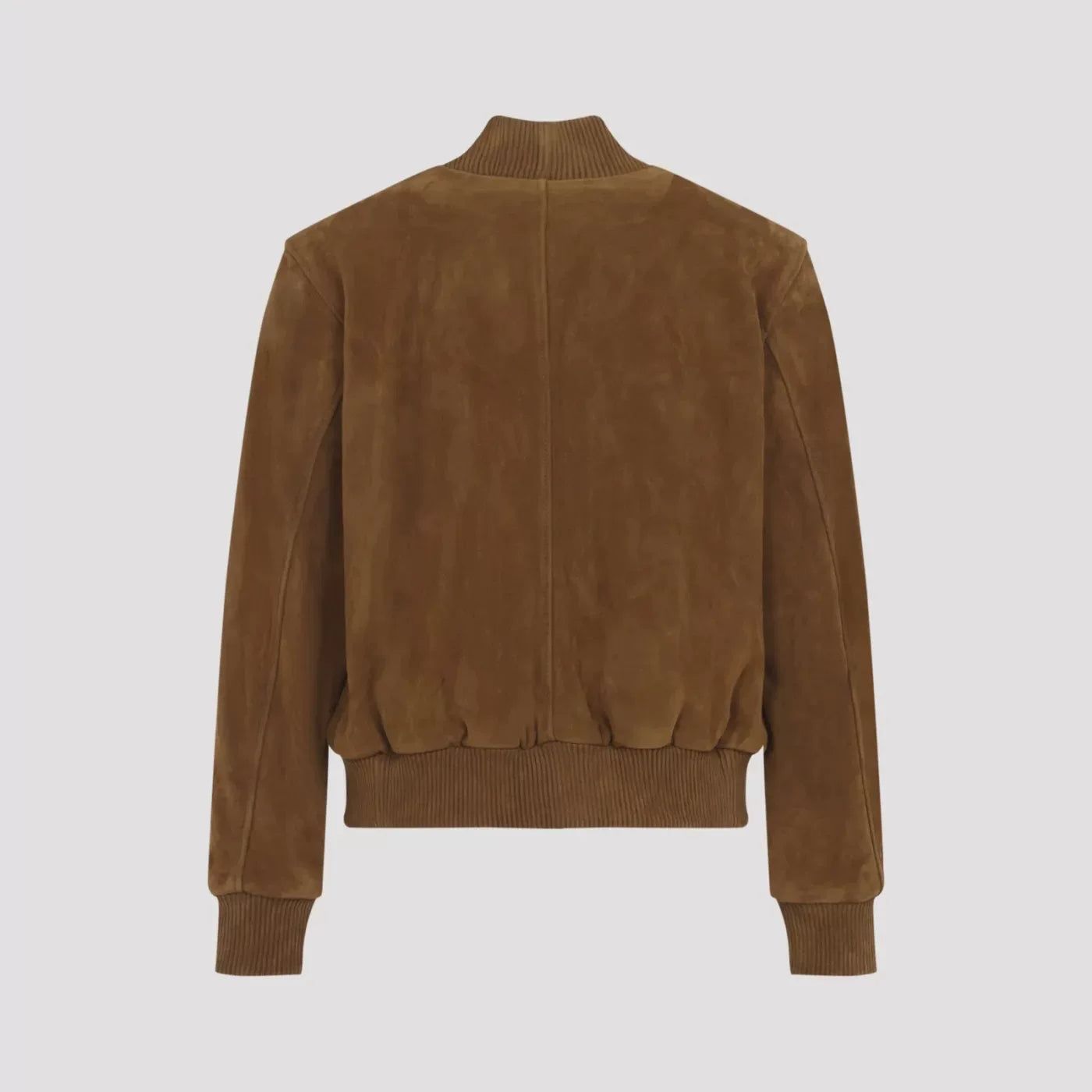 Ami Alexandre Mattiussi Men's Ami Paris Leather Jacket in Brown
