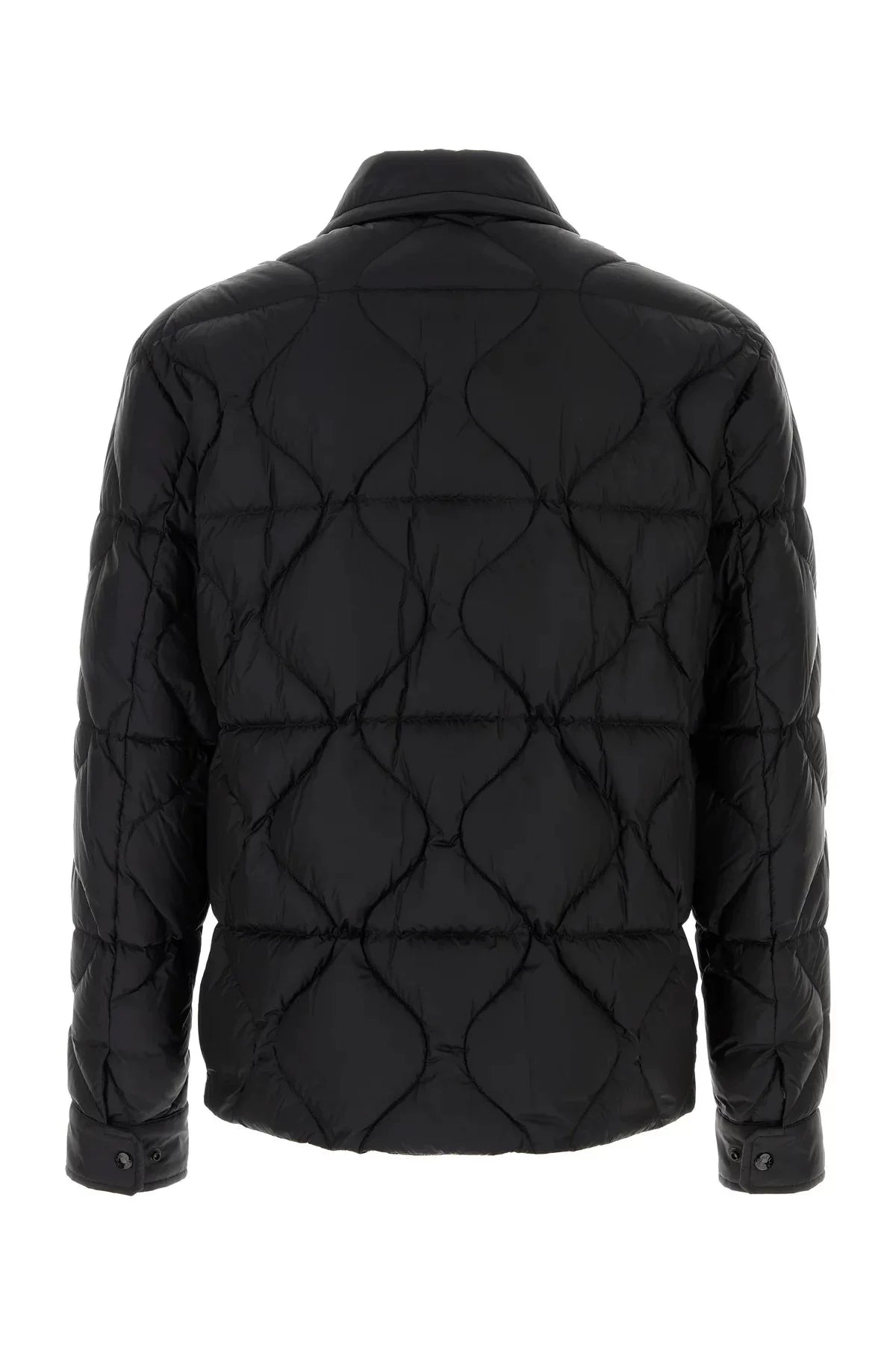 Moncler Men's Ashmere Down Jacket in Black