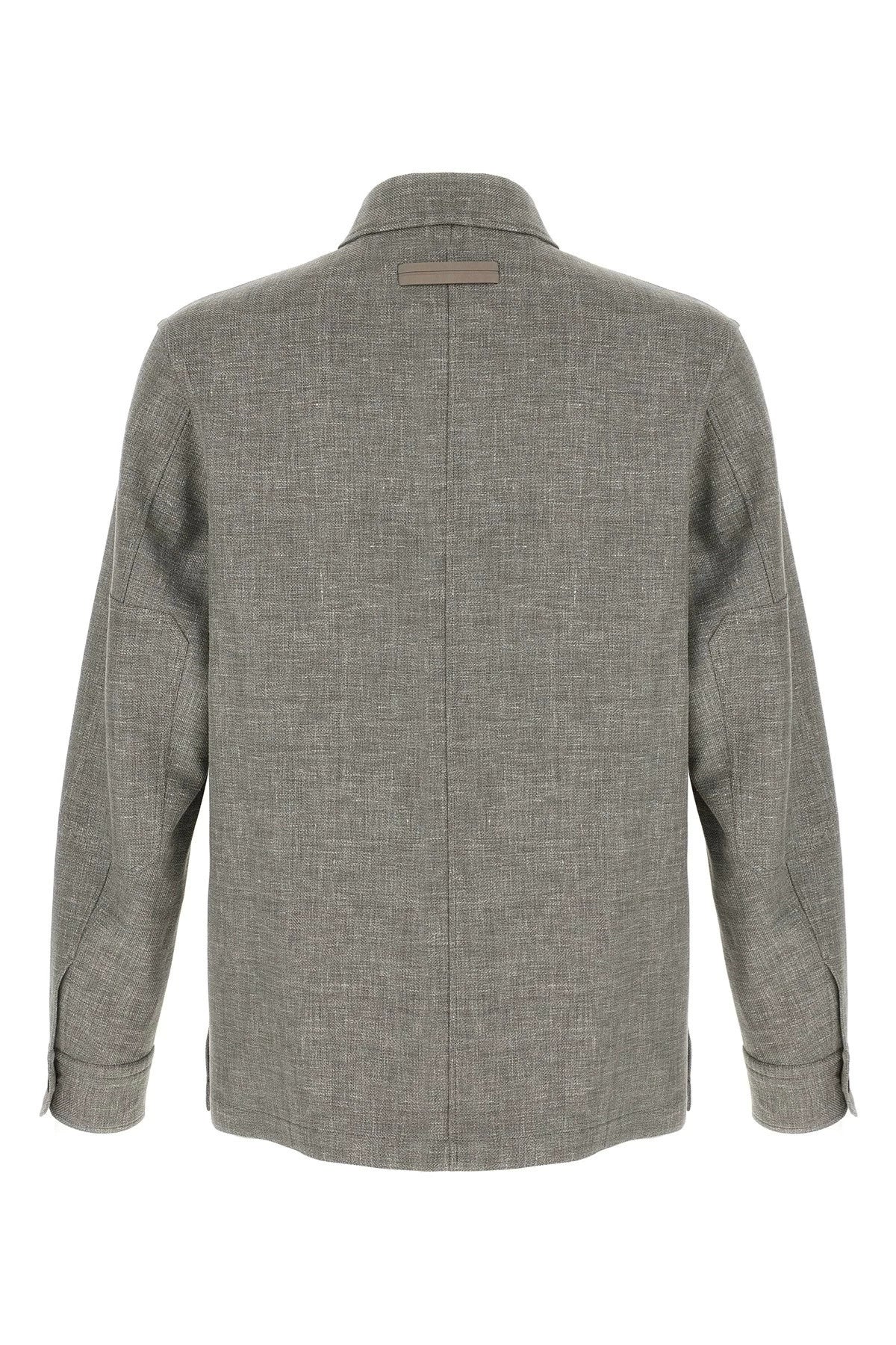 Zegna Men's Coat in Beige