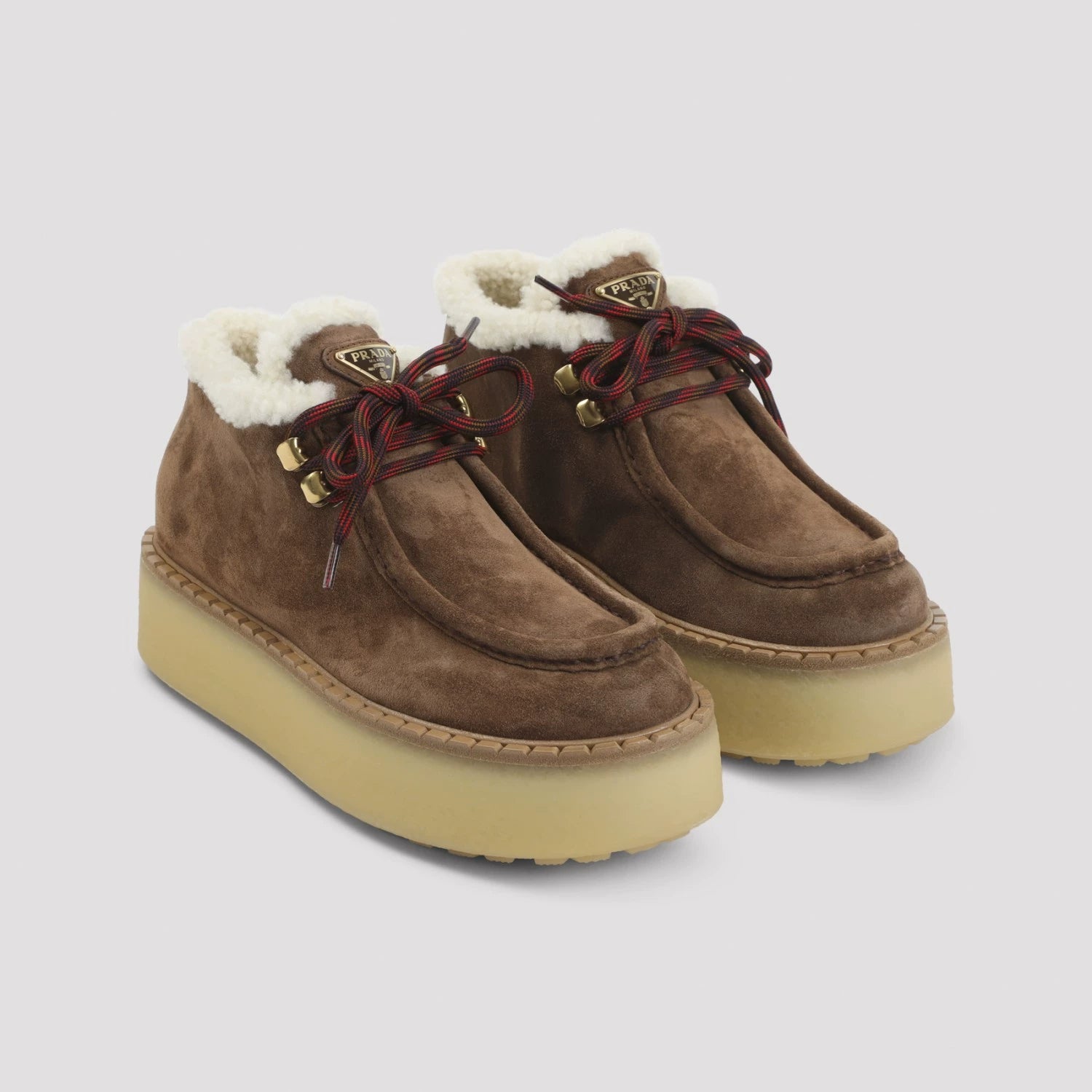 Prada Women's Ankle Boots in Brown