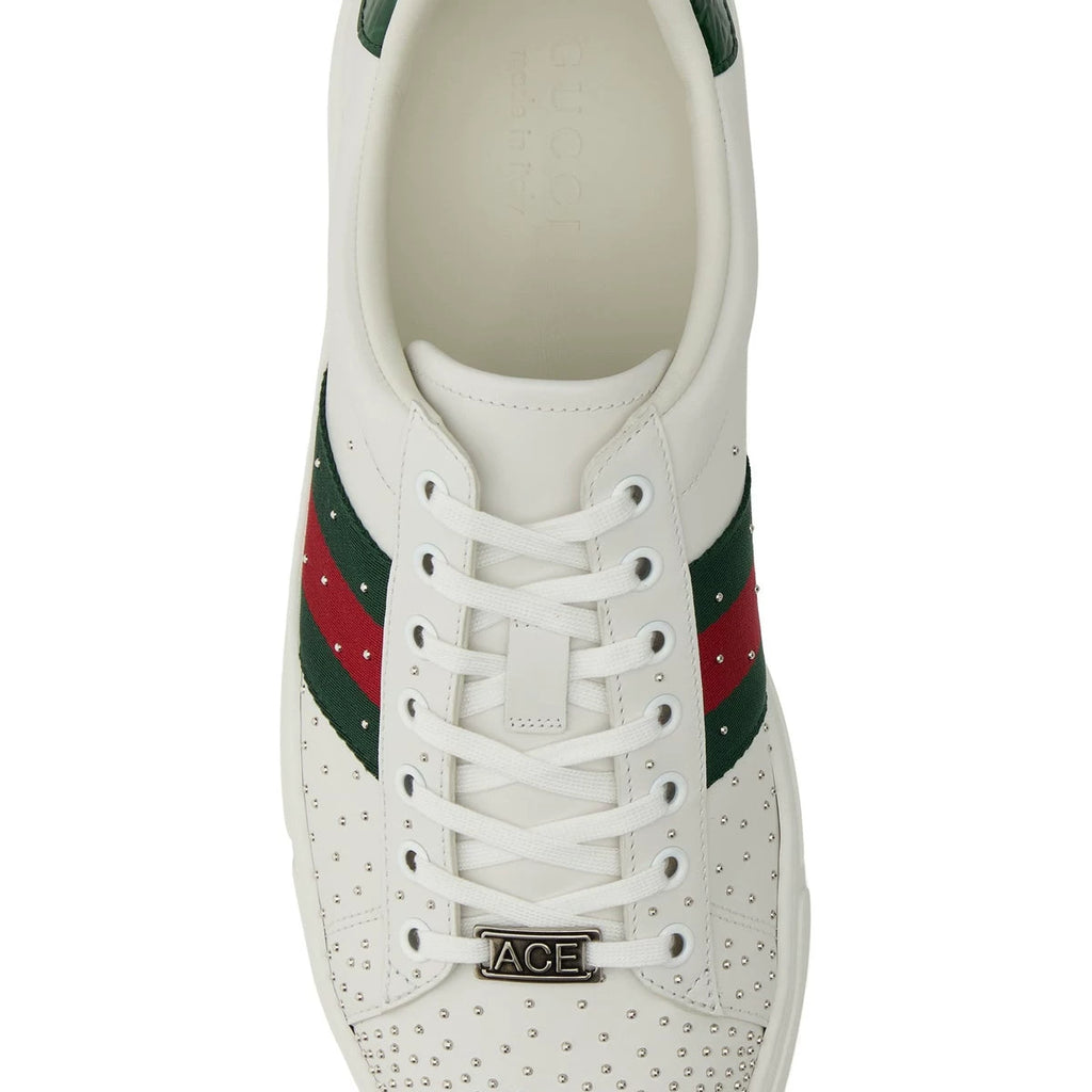 Gucci Men's Ace Sneakers in White