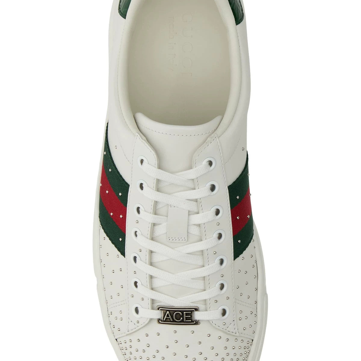 Gucci Men's Ace Sneakers in White