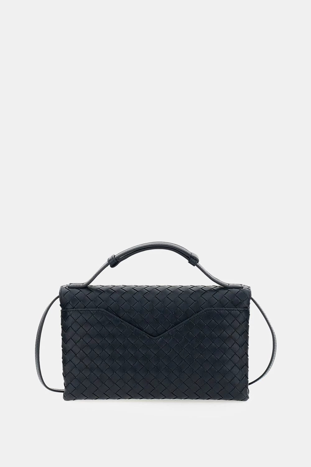 Bottega Veneta Women's Knot Lock Bv Shoulder Bag in Blue