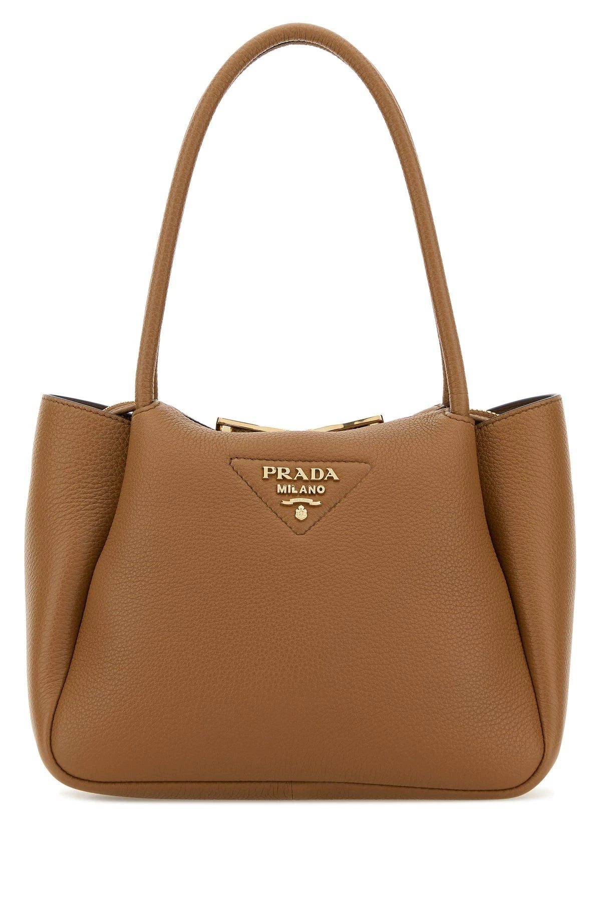 Prada Women's Flou Small Bag in Brown