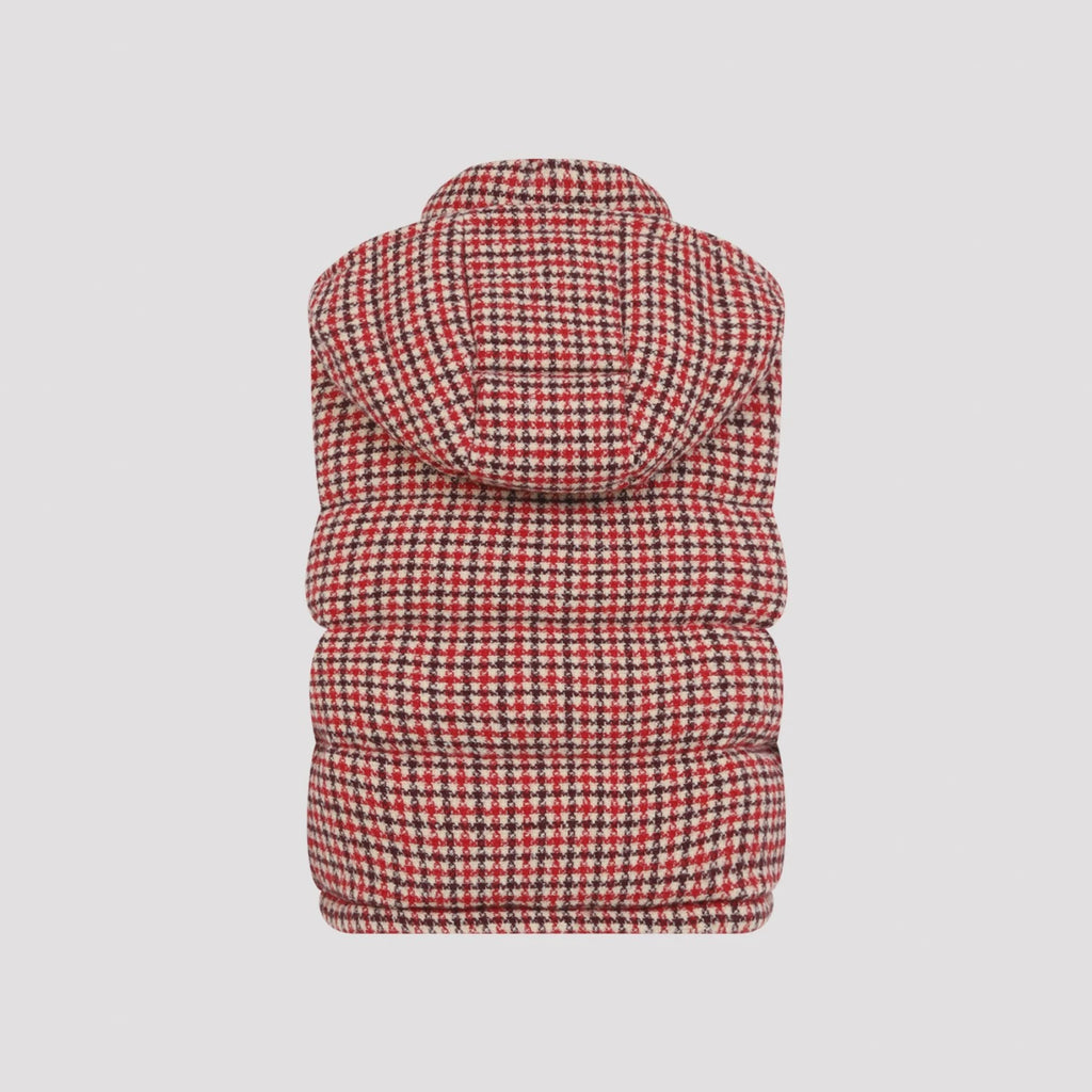 Moncler Women's Niverolle Down Jacket in Red