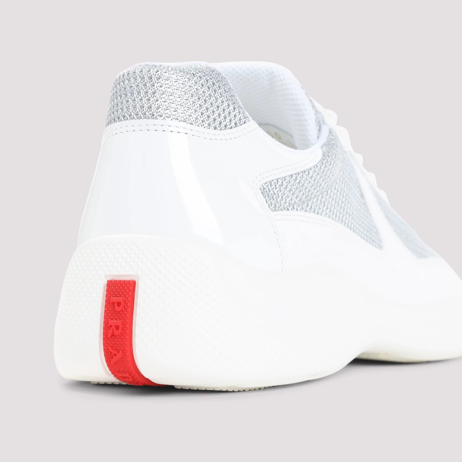 Prada Men's America Cup Sneakers in White