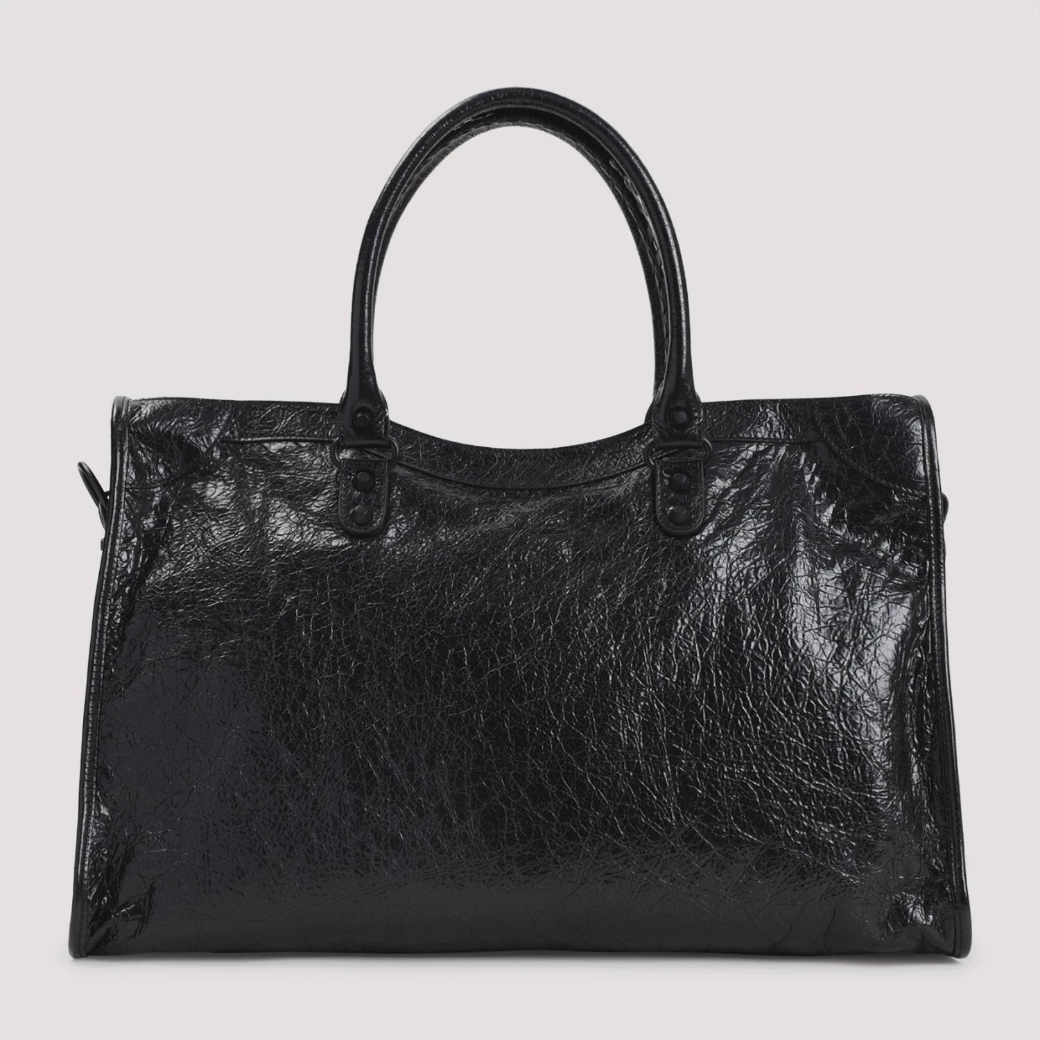 Balenciaga Men's Le City Large Bag in Black