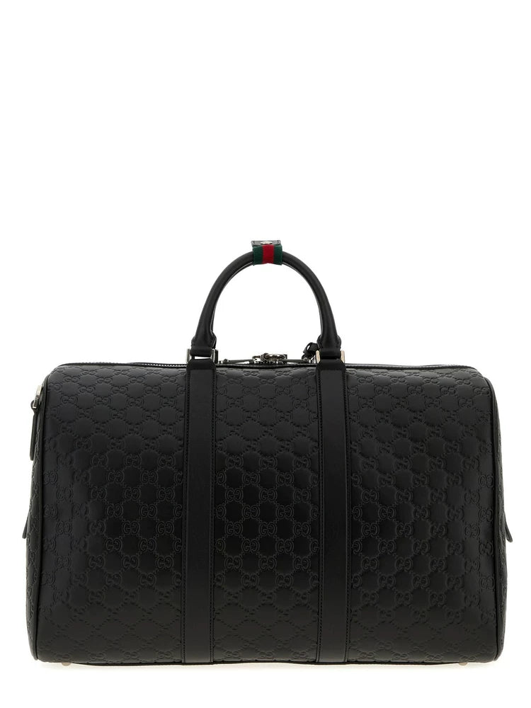 Gucci Men's Emblem Medium Bag