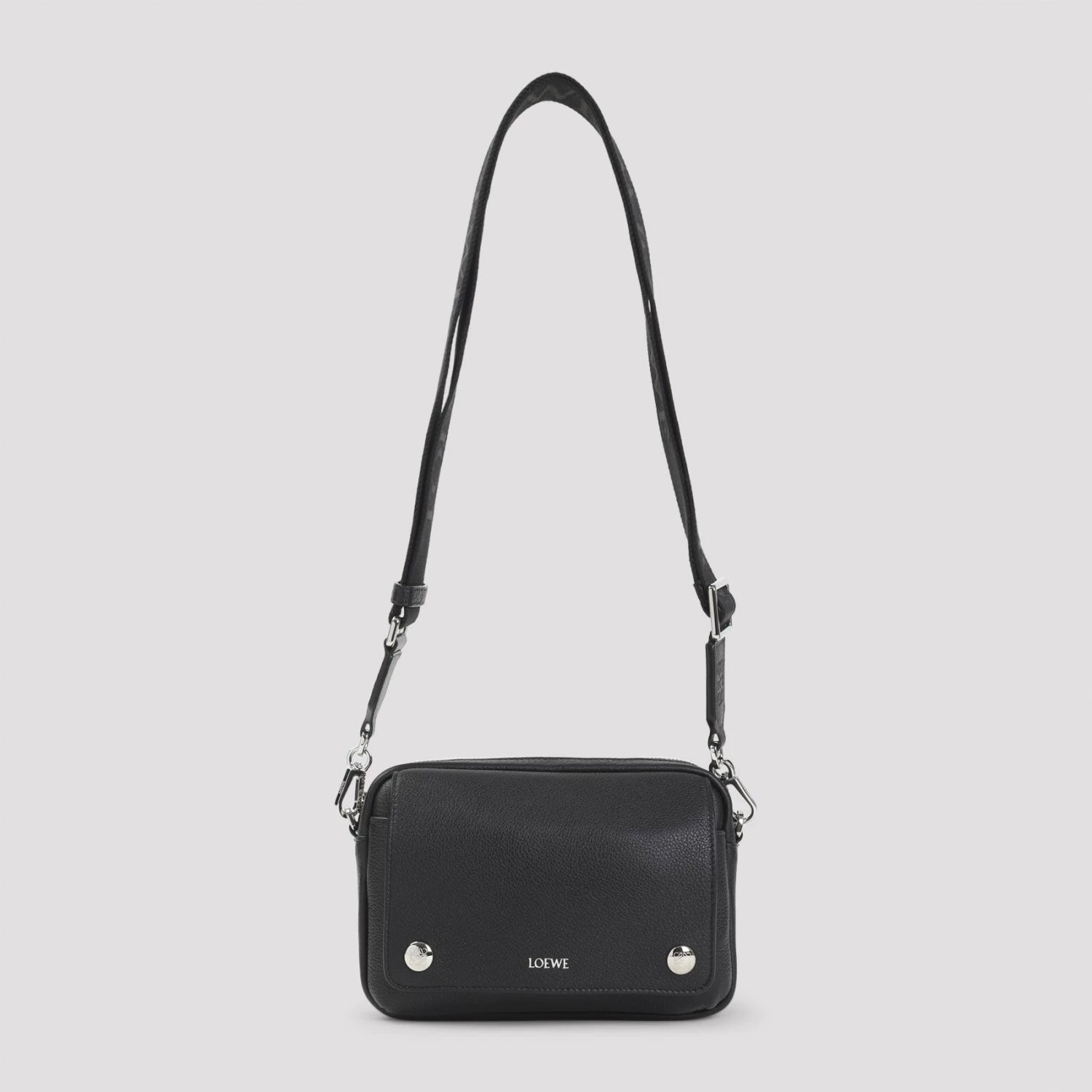 Loewe Men's Pebble Small Bag in Black