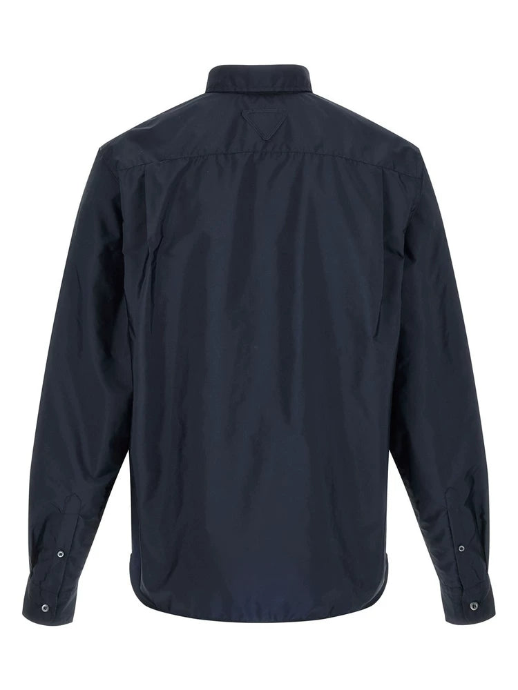 Prada Men's Shirt in Blue