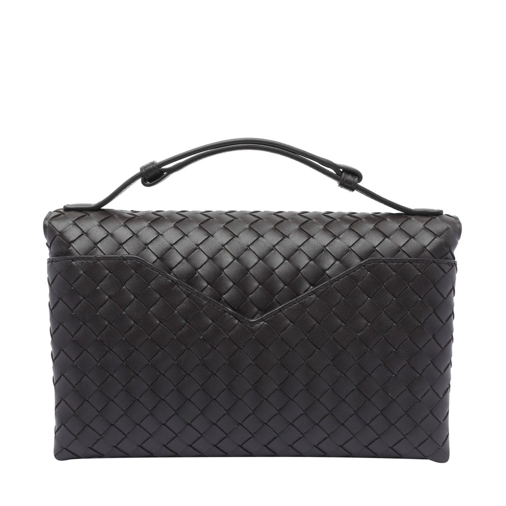 Bottega Veneta Women's Knot Lock Bv Shoulder Bag in Brown