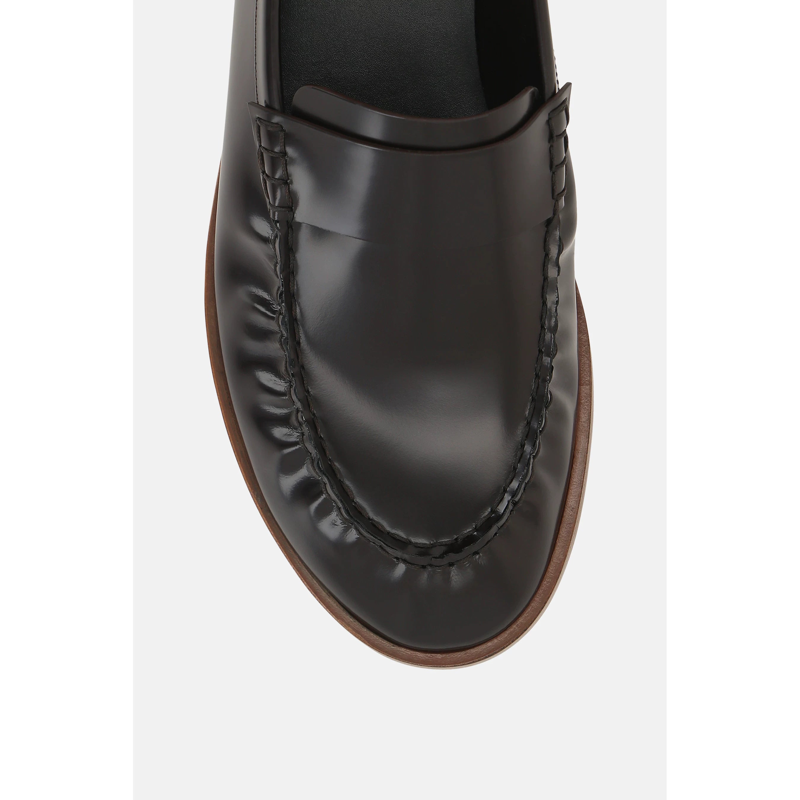 The Row Women's New Mens Loafers in Brown
