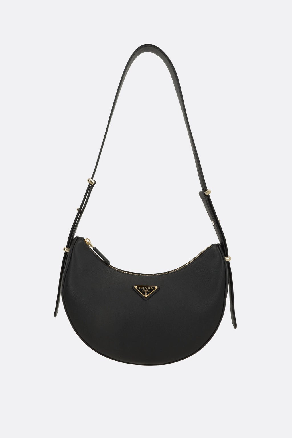Prada Women's Arque Medium Shoulder Bag in Black