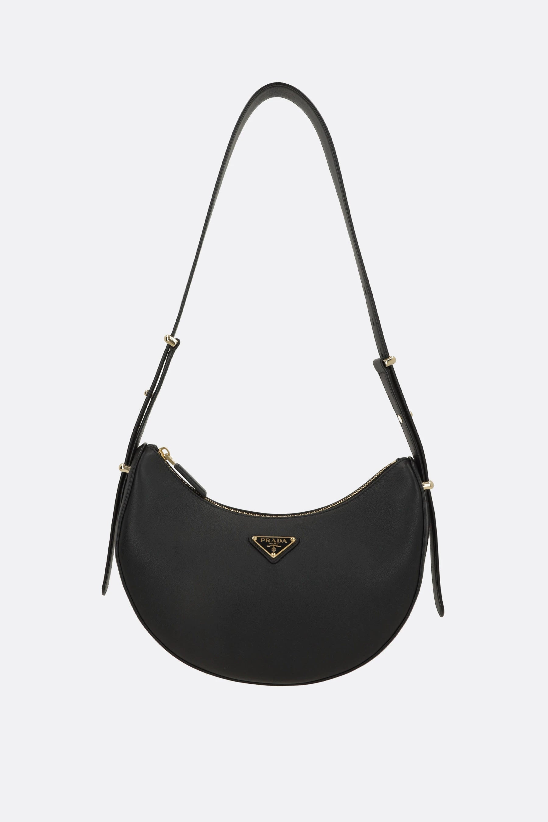 Prada Women's Arque Medium Shoulder Bag in Black