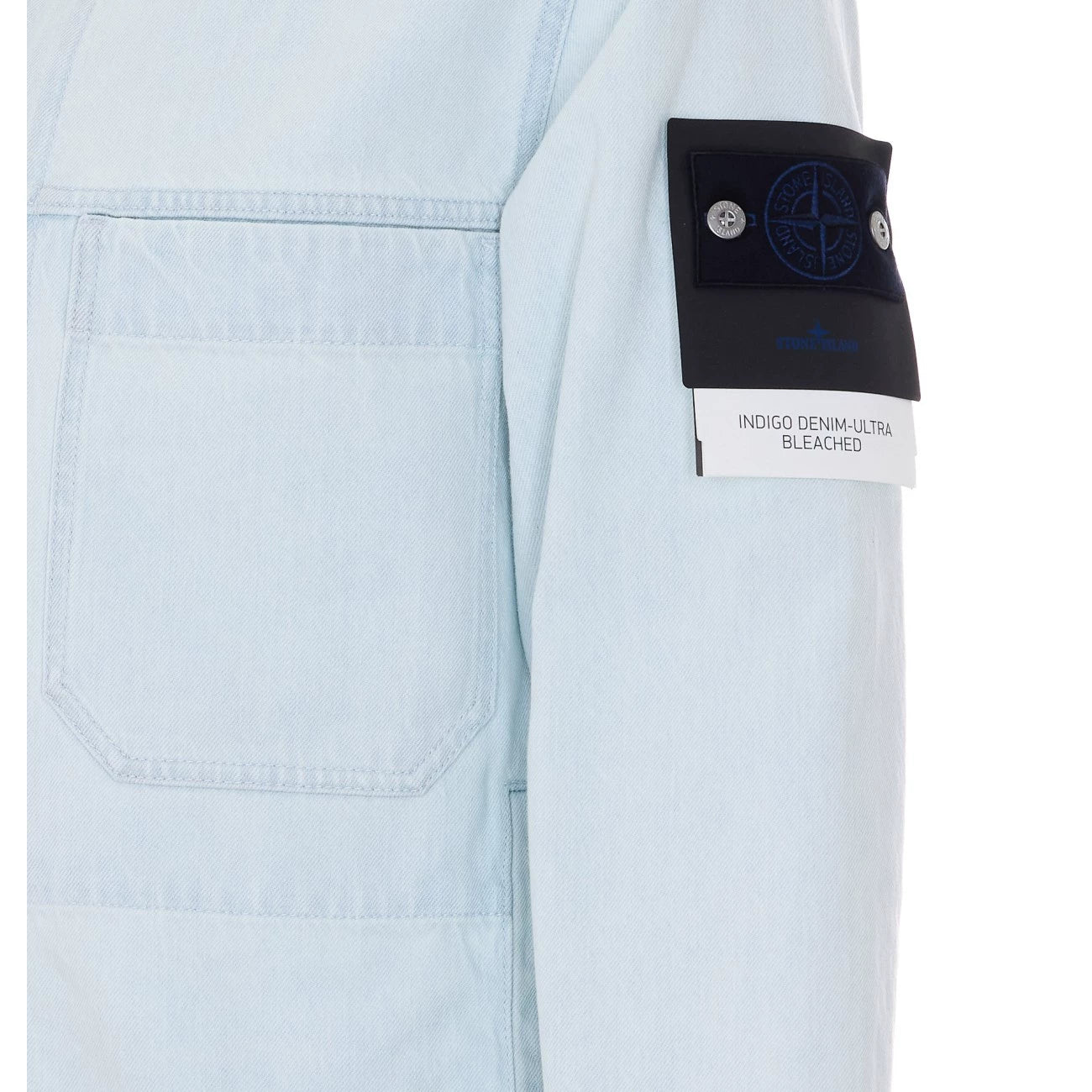Stone Island Men's Jacket in Light Blue