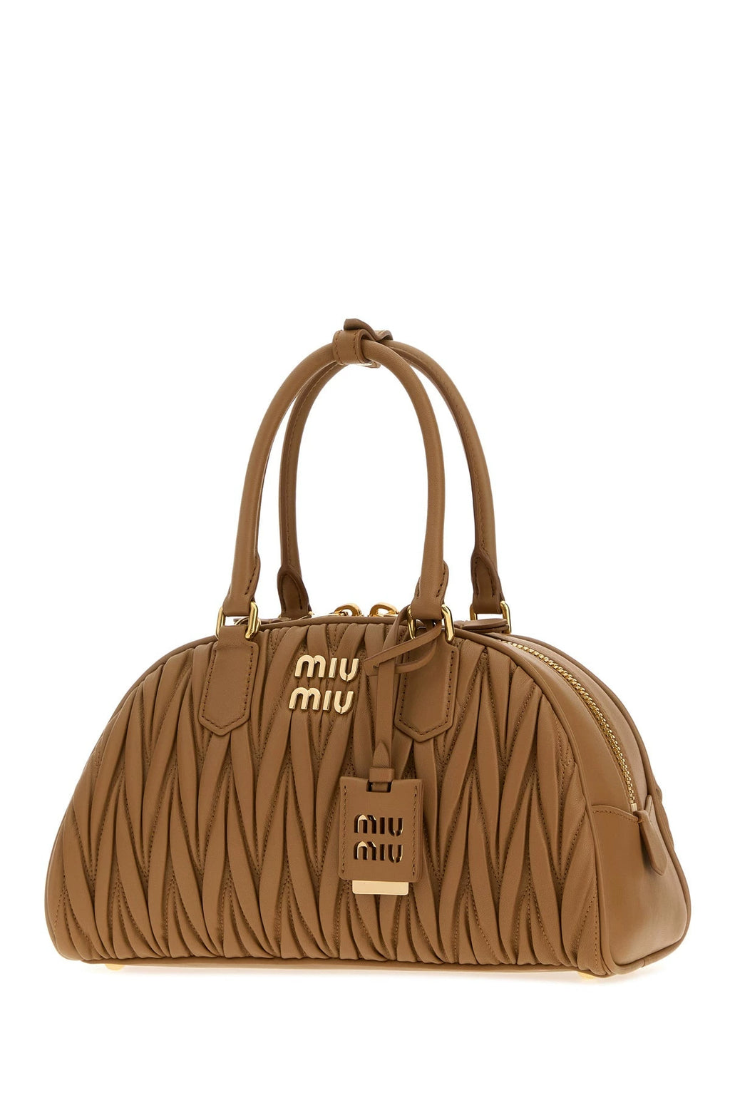 Miu Miu Women's Arcadie Shoulder Bag in Caramel