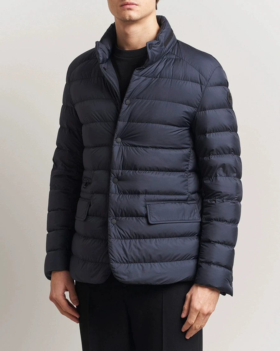 Moncler Men's Carrelet Down Jacket in Blue