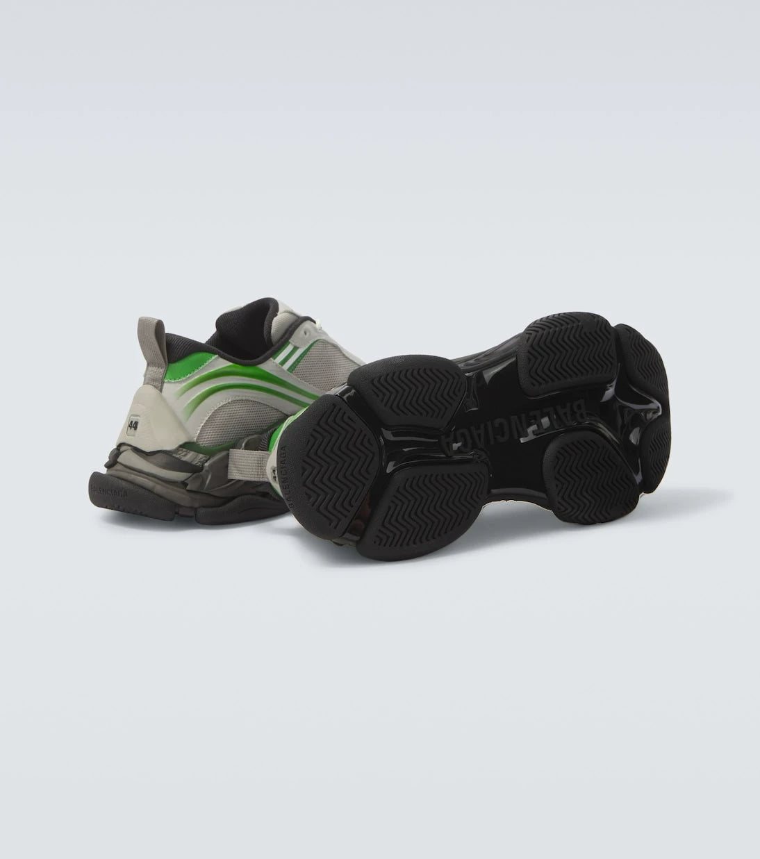 Balenciaga Men's Triple S.2 Sneakers in Green