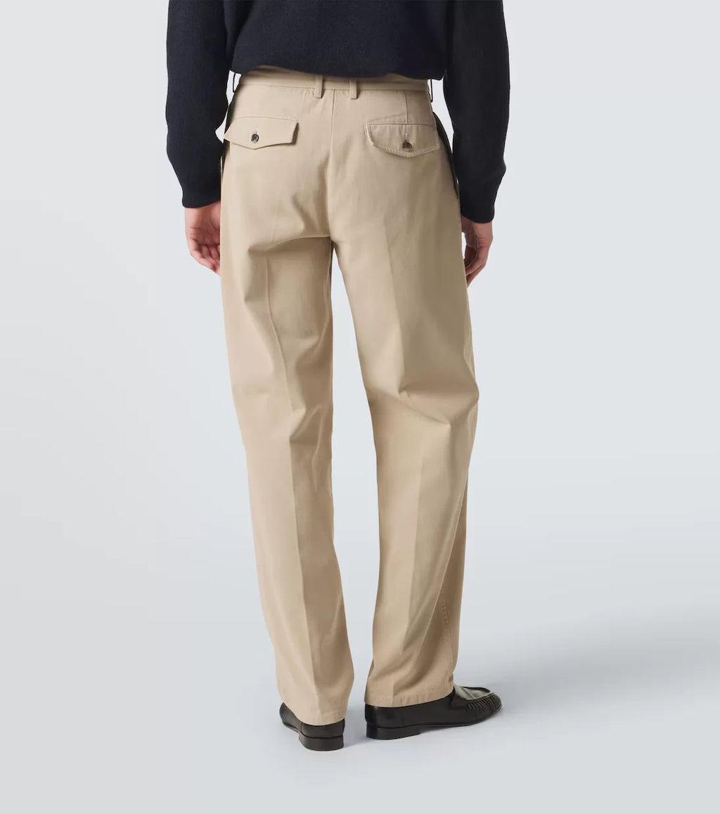The Row Men's Tomosino Pants in Beige
