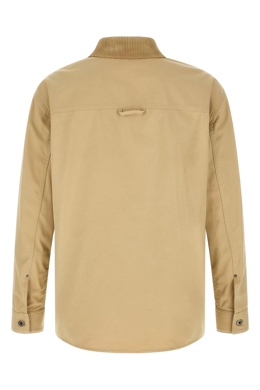 LOEWE Men's Anagram Shirt Jacket in Beige