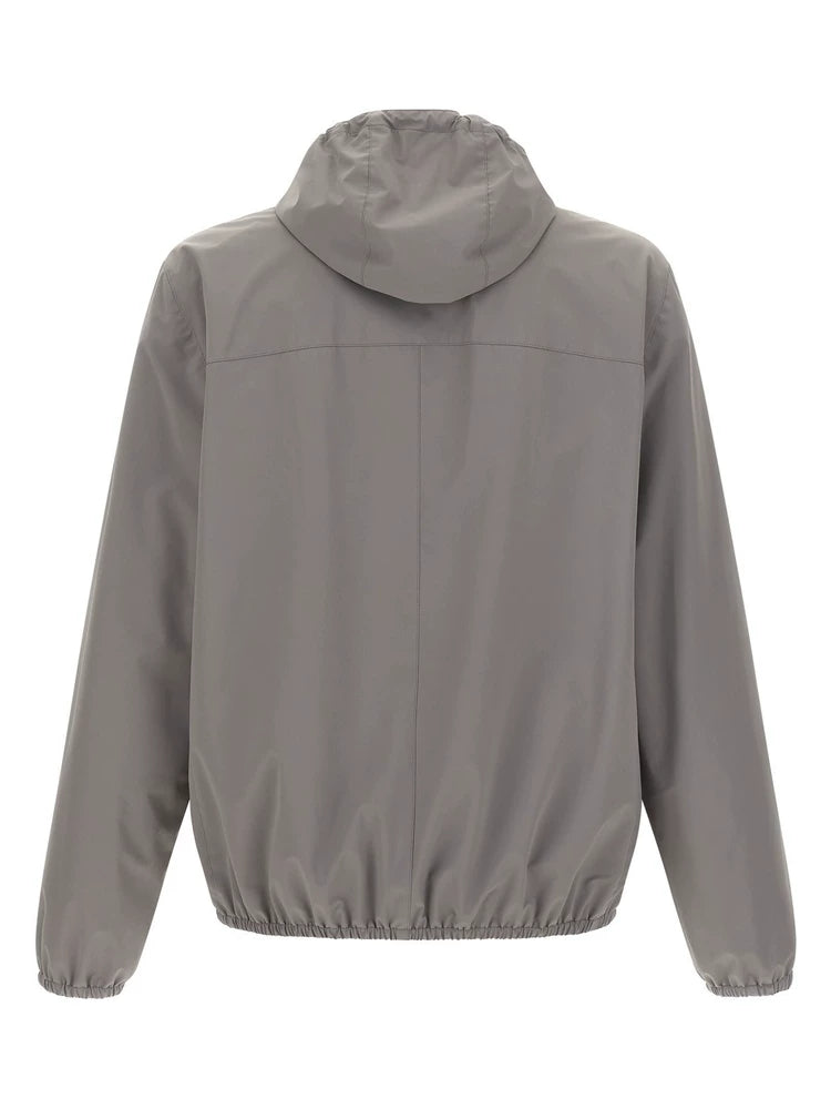 Brunello Cucinelli Men's Jacket in Grey